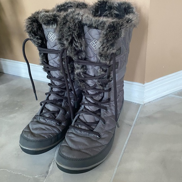 COLUMBIA Waterproof snow boots Women's Sz.8 - Picture 7 of 13